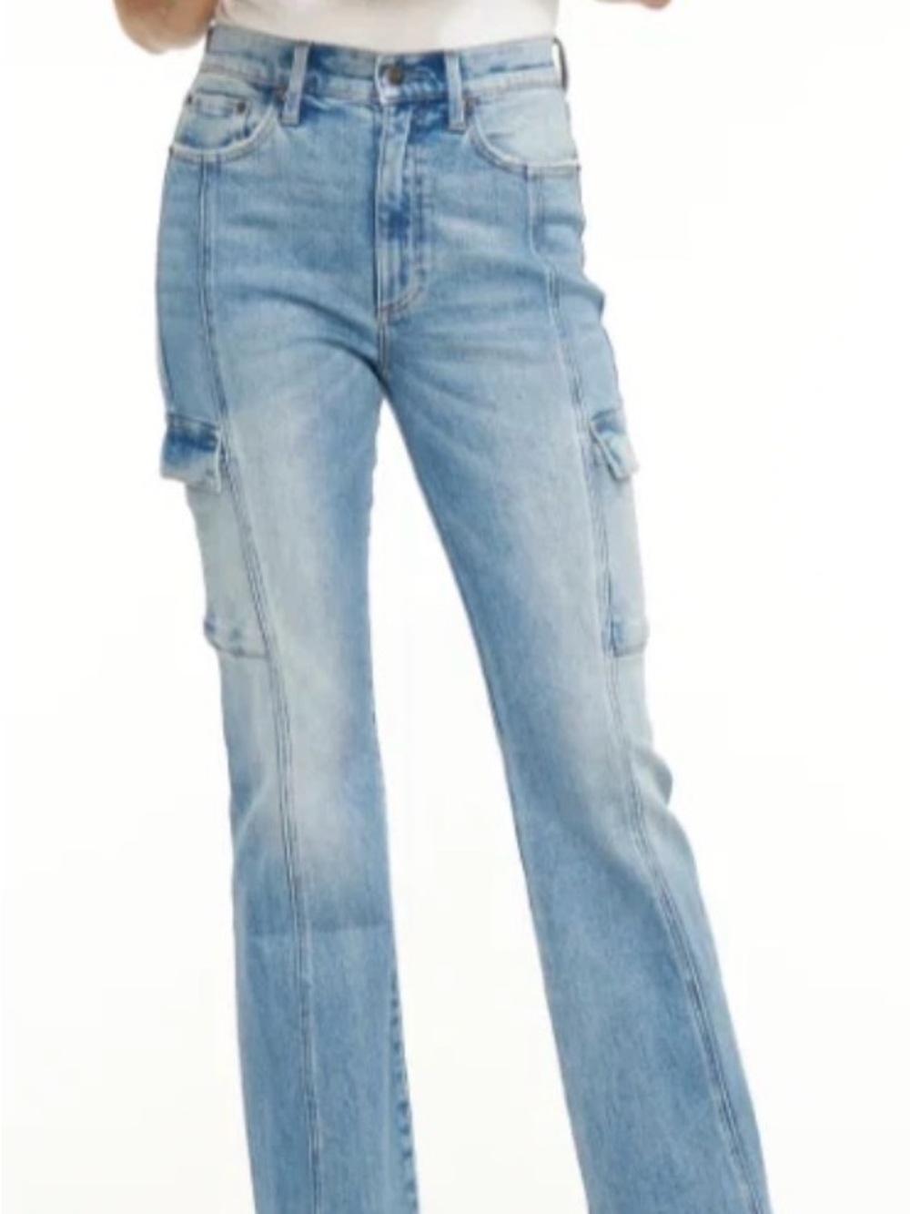 Pistola Dana Cargo high rise bootcut jeans Size w26